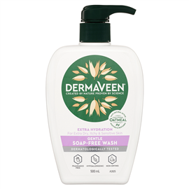 Dermaveen Extra Gentle Soap Free Wash 500mL