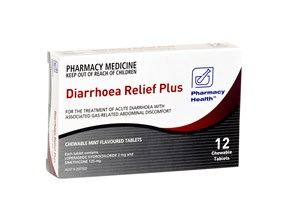 Pharmacy Health Diarrhoea Relief Plus
