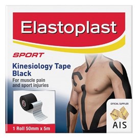 ElastoPlast 48320 Sport Kinesio Tape Black