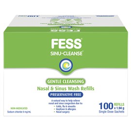 FESS Sinu-Cleanse Wash Kit Refills 100 x 1.94g