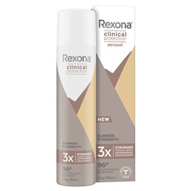 Rexona Clinical Antiperspirant Aerosol deodorant Summer Strength 180ml