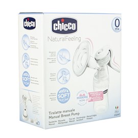 Baby Chicco Manual Breast Pump - Natural Feeling Bottle