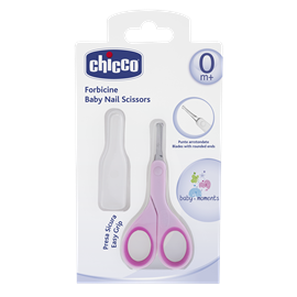 Baby Chicco Baby Nail Scissors - Pink