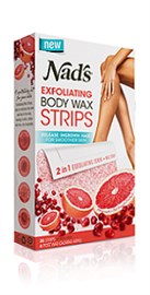 Nads Body Wax Exfoliating Strips 20