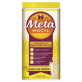 Metamucil Daily Fibre Supplement Lemon Lime Smooth 114 Doses