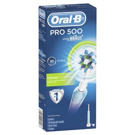 Oral-B CROSSACTION PRO 500 Rechargeable Electric Toothbrush