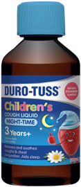 Durotuss Childrens Cough Night Strawberry Liquid 200ml