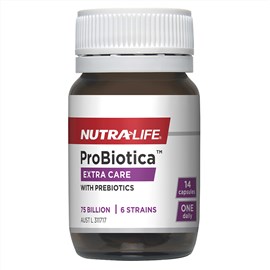 Nutra-Life Probiotica Extra Care with Prebiotics 14 Capsules