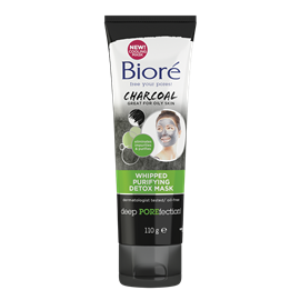 BIORE Charcoal Whipped Purifying Detox Mask 110 g