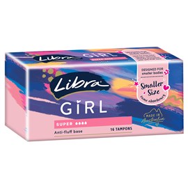 Libra Girl Super Tampons 16pk