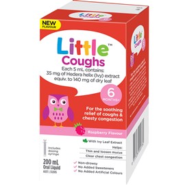 Little Coughs Raspberry 200ml
