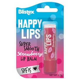 Blistex Happy Lips Strawberry Lip Balm SPF15 3.7g