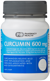 Pharmacy Health Curcumin 600mg 60 Capsules