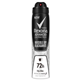 Rexona Men Advanced Protection Invisible Dry Black & White 220ml