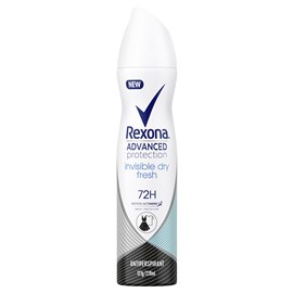 Rexona Women Antiperspirant Aerosol Advanced Invisible Dry Fresh Deodorant 220ml