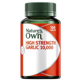 Nature's Own High Strength Garlic 10000mg