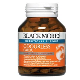 Blackmores Odourless Garlic 200 Tablets