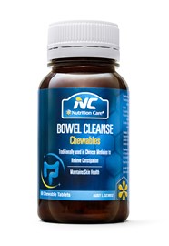 Nutrition Care Bowel Cleanse Chewables 60 Tablets