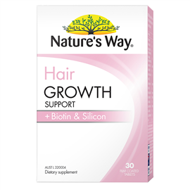 Nature's Way Hair Growth Support Tablets