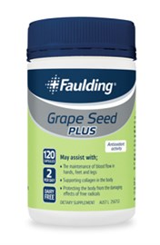 Faulding Grape Seed 12000mg 120 Capsules