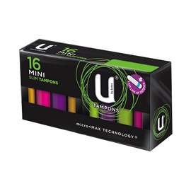U Kotex Mini 16 Tampons
