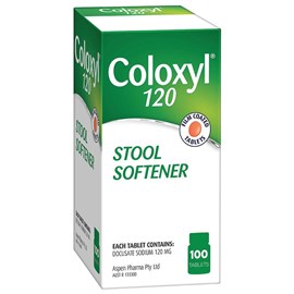 Coloxyl 120mg 100 Tablets