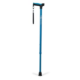 Hugo Derby Handle Cane - Aquamarine
