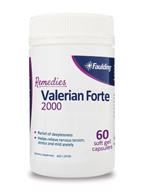 Faulding Remedies Valerian Forte 60 Soft Gel Capsules