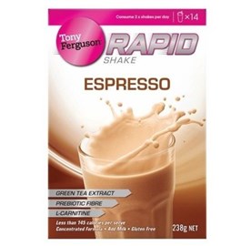 Tony Ferguson Shake Rapid Coffee 14 Pack