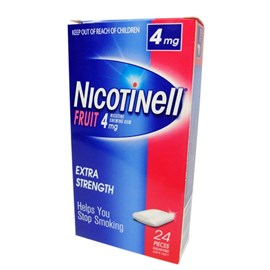 Nicotinell Gum Fruit 4mg 24 Pieces