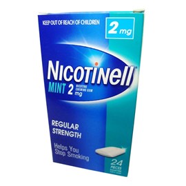 Nicotinell Gum Mint 2mg 24 Pieces