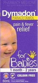 Dymadon Paracetamol 1month-12years 60ml