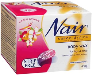 Nair Salon Divine Body Wax Tahitian Gardenia 400g
