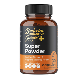 Buderim BioActive Ginger Super Powder 30 Capsules