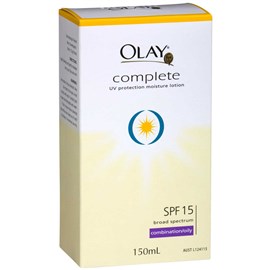 Olay Complete UV Defence SPF15 Moisturising Lotion Combination/Oily 150ml
