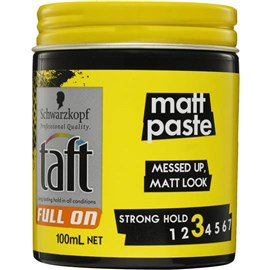 Schwarzkopf Taft Full On Matt Paste 100mL