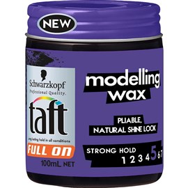 Schwarzkopf Taft Full On Modelling Wax 100mL