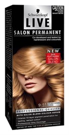 Schwarzkopf Live Salon Permanent 9.55 Gold Caramel Blonde