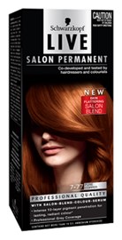 Schwarzkopf Live Salon Permanent 7.77 Pure Copper