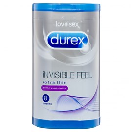 Durex Invisible Feel Condoms Extra Thin Extra Sensitive 8 Pack