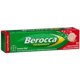 Berocca Performance Original Effervescent 15 Tablets