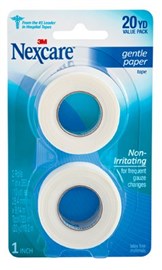 Nexcare Gentle Paper Tape 2 Pack