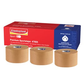 Elastoplast Premium Sports Tape Tan 50mmx13.7m 20 Rolls