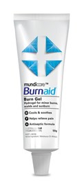Mundicare Burnaid Burn Gel Tube 50g