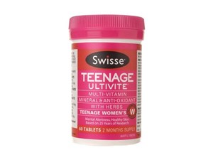 Swisse Teenage Women Ultivite 60 Tablets
