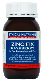 Ethical Nutrients Zinc Fix Powder Raspberry 95g