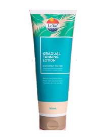 Le Tan Coconut Water Gradual Tanning Lotion 250mL