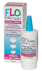 Flo Baby Saline + Nasal Spray 15ml