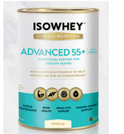 Isowhey Clinical Nutrition Advanced 55+ Vanilla 400g