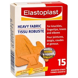 Elastoplast Heavy Duty Fabric Assorted 15 Strips (47457)
